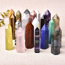 Load image into Gallery viewer, 70-80mm Natural Stone/Crystal Prisms