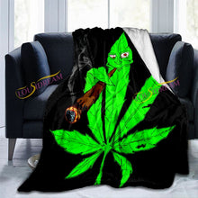 Load image into Gallery viewer, Super Soft "Grass" Collection Fleece Throw Blankets