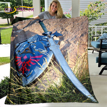 Load image into Gallery viewer, Legend of Zelda Plush Throw Blanket Collection 1/2