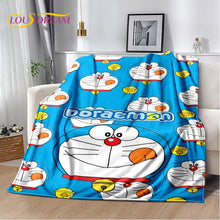 Load image into Gallery viewer, Doraemon Anime Soft Plush Flannel Throw Blanket (More Variations)