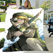 Load image into Gallery viewer, Legend of Zelda Plush Throw Blanket Collection 2/2