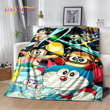 Load image into Gallery viewer, Doraemon Anime Soft Plush Flannel Throw Blanket (More Variations)