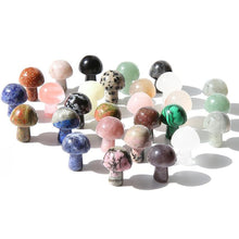 Load image into Gallery viewer, Natural Stone & Crystal Mushrooms