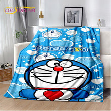 Load image into Gallery viewer, Doraemon Anime Soft Plush Flannel Throw Blanket (More Variations)