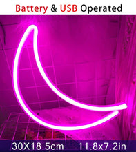 Load image into Gallery viewer, Sailor Moon Luna Cat Bedroom Neon Wall Sign