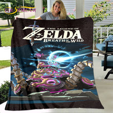 Load image into Gallery viewer, Legend of Zelda Plush Throw Blanket Collection 1/2