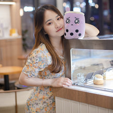 Load image into Gallery viewer, Kawaii Boba Bubble Milk Tea Cup Plushies