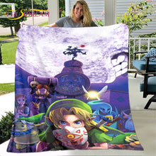 Load image into Gallery viewer, Legend of Zelda Plush Throw Blanket Collection 2/2