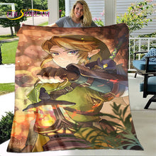 Load image into Gallery viewer, Legend of Zelda Plush Throw Blanket Collection 2/2