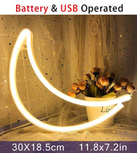 Load image into Gallery viewer, Sailor Moon Luna Cat Bedroom Neon Wall Sign