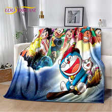 Load image into Gallery viewer, Doraemon Anime Soft Plush Flannel Throw Blanket (More Variations)