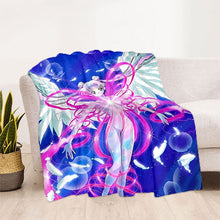 Load image into Gallery viewer, Sailor Moon Soft Plush Throw Blanket Collection