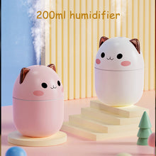 Load image into Gallery viewer, 200ml Cold Mist Air Humidifier/Aroma Diffuser with Light for Bedroom