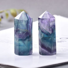 Load image into Gallery viewer, 70-80mm Natural Stone/Crystal Prisms
