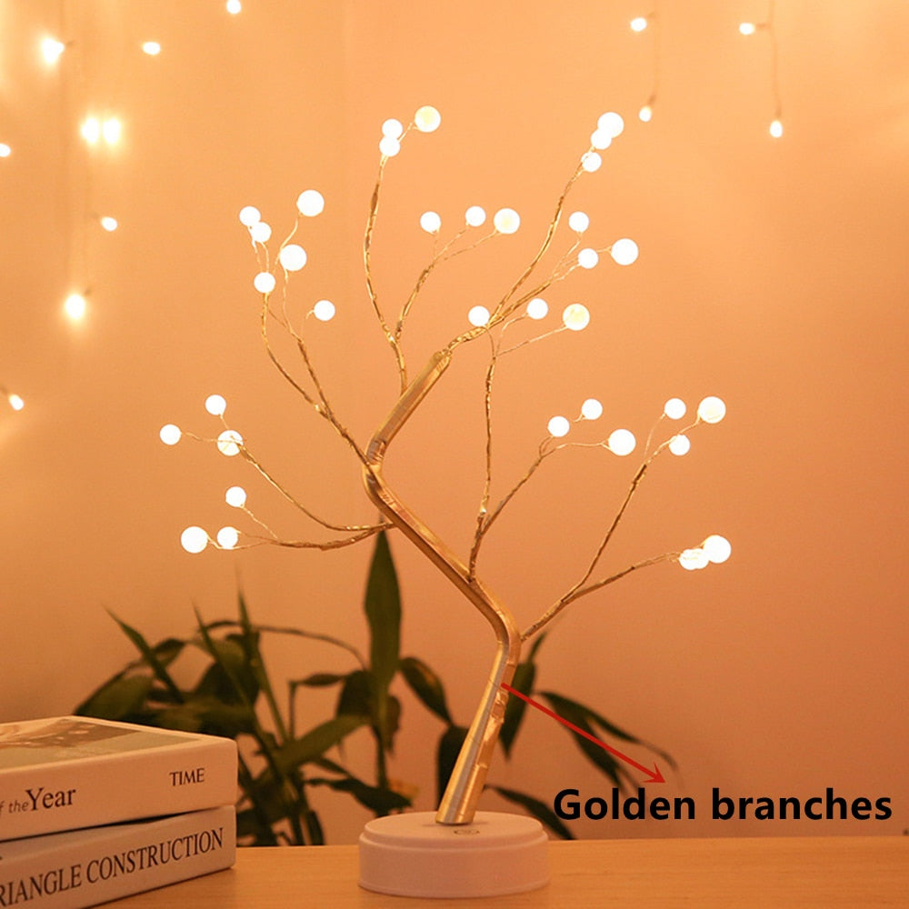 LED Sparkling Tree Lamp Collection