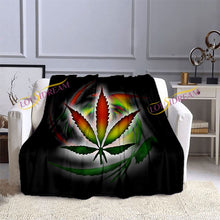 Load image into Gallery viewer, Super Soft &quot;Grass&quot; Collection Fleece Throw Blankets
