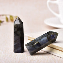 Load image into Gallery viewer, 70-80mm Natural Stone/Crystal Prisms
