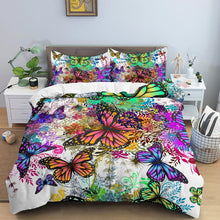 Load image into Gallery viewer, Sparkling Butterfly Duvet Cover Set Collection (US Twin-US King)
