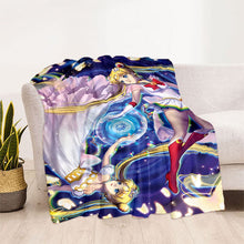 Load image into Gallery viewer, Sailor Moon Soft Plush Throw Blanket Collection
