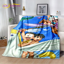 Load image into Gallery viewer, Doraemon Anime Soft Plush Flannel Throw Blanket (More Variations)

