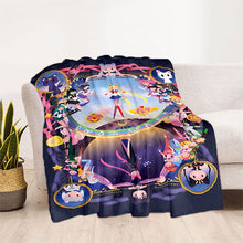 Load image into Gallery viewer, Sailor Moon Soft Plush Throw Blanket Collection
