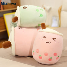 Load image into Gallery viewer, Cute Boba Tea Cup Pillow Collection
