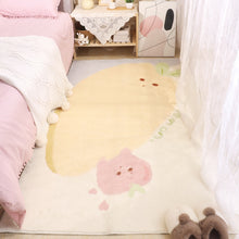Load image into Gallery viewer, Fluffy Kawaii Bedroom Rug Collection
