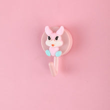 Load image into Gallery viewer, Cute Wall Hooks: Plastic Self Adhesive Wall Hanger, For Kids Room/Home Decor
