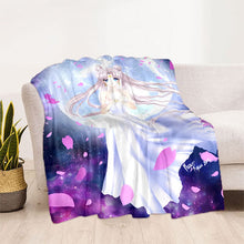 Load image into Gallery viewer, Sailor Moon Soft Plush Throw Blanket Collection
