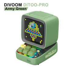 Load image into Gallery viewer, Divoom Ditoo-Pro Retro Pixel Art Bluetooth Portable Speaker/Alarm Clock with LED Display
