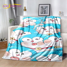Load image into Gallery viewer, Doraemon Anime Soft Plush Flannel Throw Blanket (More Variations)
