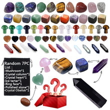Load image into Gallery viewer, Natural Stone and Crystals &amp; 7pc Mystery Bag
