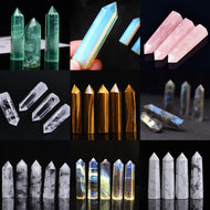 Natural Stone and Crystals & 7pc Mystery Bag