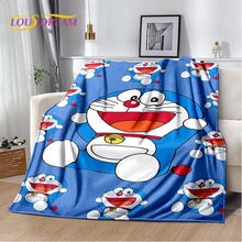 Load image into Gallery viewer, Doraemon Anime Soft Plush Flannel Throw Blanket
