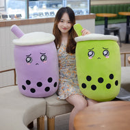 Kawaii Boba Bubble Milk Tea Cup Plushies