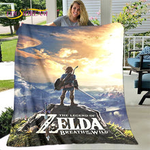 Load image into Gallery viewer, Legend of Zelda Plush Throw Blanket Collection 1/2
