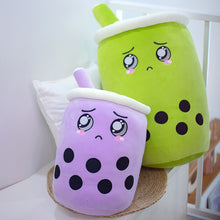 Load image into Gallery viewer, Kawaii Boba Bubble Milk Tea Cup Plushies
