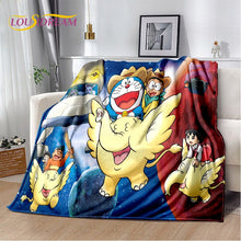 Load image into Gallery viewer, Doraemon Anime Soft Plush Flannel Throw Blanket (More Variations)
