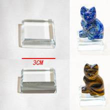 Load image into Gallery viewer, Natural Crystal Cat Stone Carving Figurines
