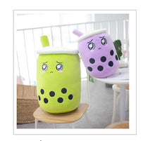 Load image into Gallery viewer, Kawaii Boba Bubble Milk Tea Cup Plushies
