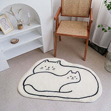 Load image into Gallery viewer, Non-slip Cute Cat Floor Mat/Doormat
