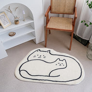 Non-slip Cute Cat Floor Mat/Doormat