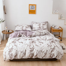 Load image into Gallery viewer, Marble Bedding Bed Duvet Collection (US Twin-US King)
