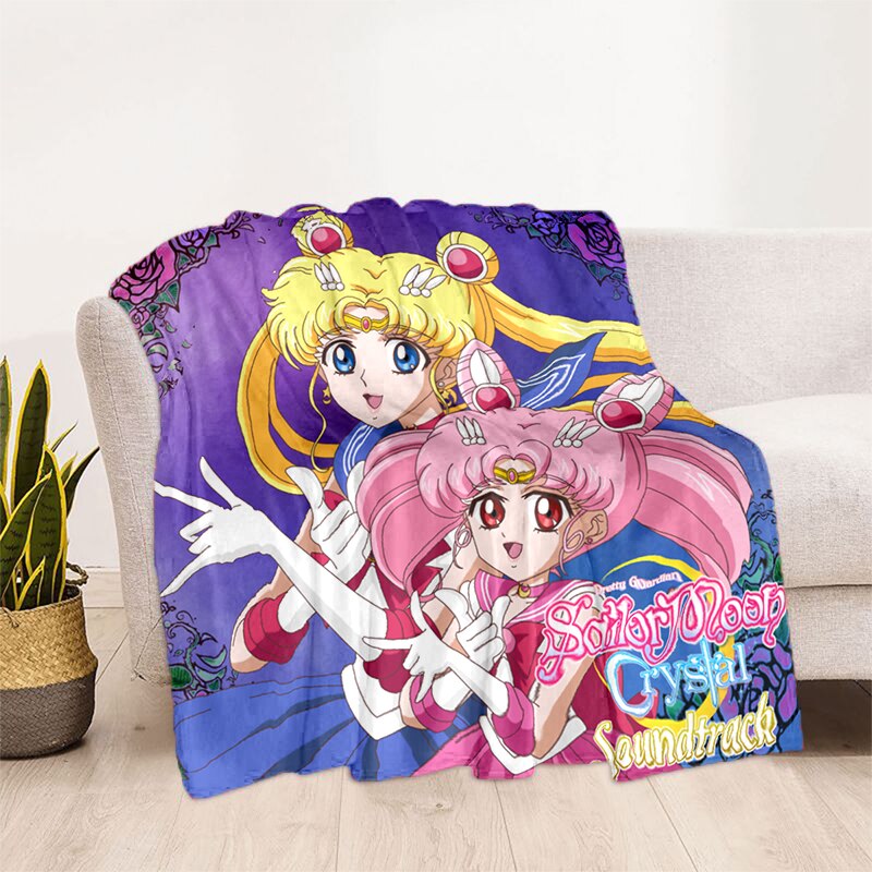 Sailor Moon Soft Plush Throw Blanket Collection
