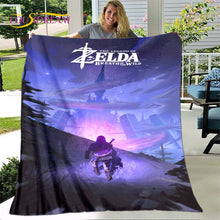 Load image into Gallery viewer, Legend of Zelda Plush Throw Blanket Collection 2/2
