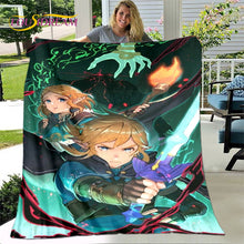 Load image into Gallery viewer, Legend of Zelda Plush Throw Blanket Collection 1/2
