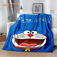 Load image into Gallery viewer, Doraemon Anime Soft Plush Flannel Throw Blanket (More Variations)
