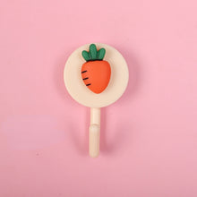 Load image into Gallery viewer, Cute Wall Hooks: Plastic Self Adhesive Wall Hanger, For Kids Room/Home Decor
