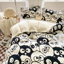 Load image into Gallery viewer, 2 In 1 Multi Functional Quilt Blanket: Thick Super Soft Double-layer Plush Flannel Blanket
