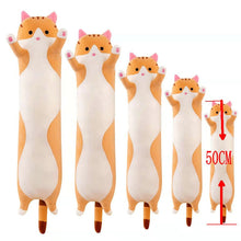 Load image into Gallery viewer, 50cm Cute Kitten Body Pillow
